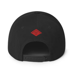 Red Blank Snapback