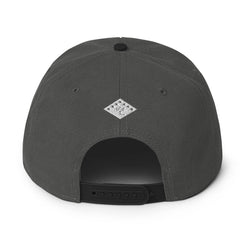 Blank Wool Blend Snapback