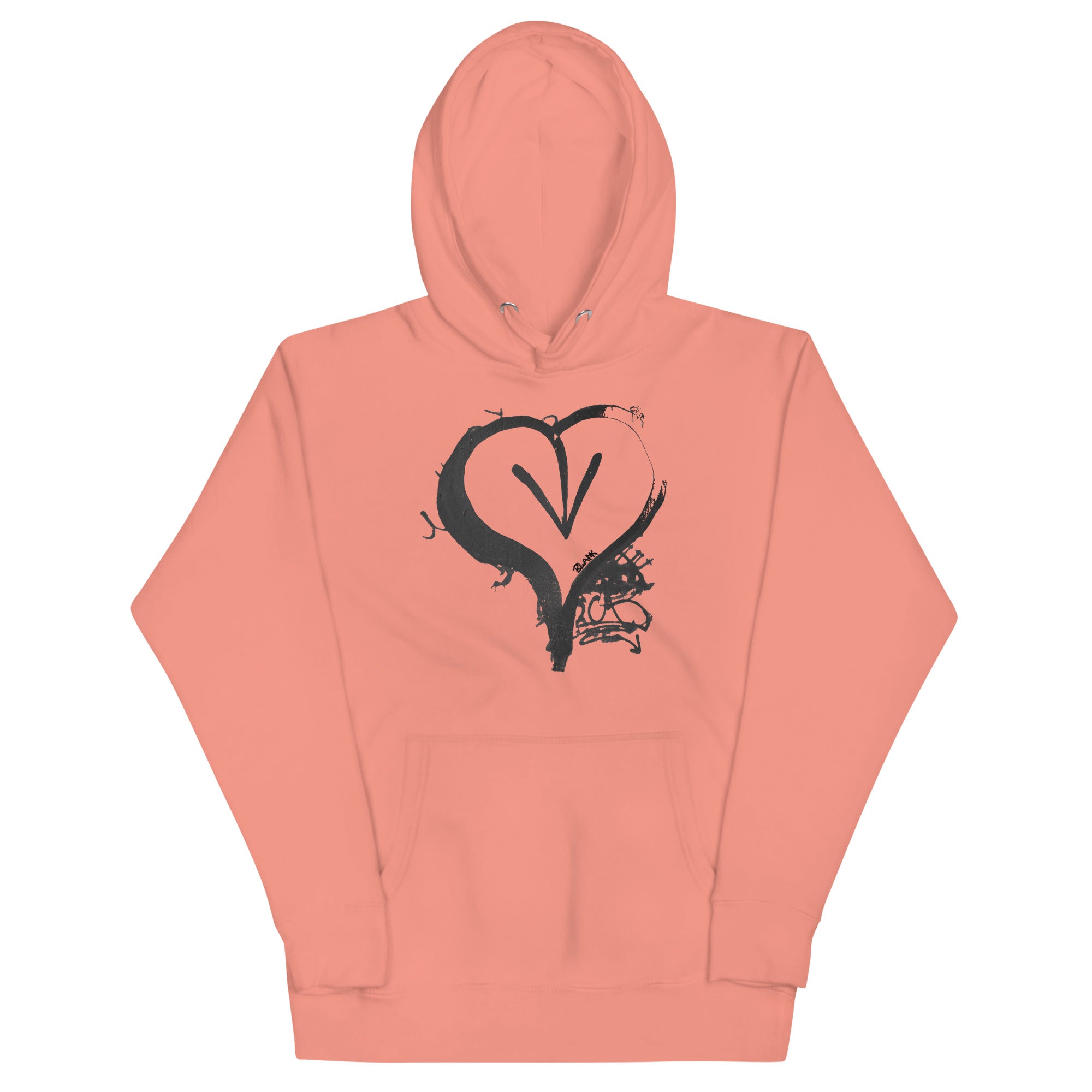 Arrow Heart Rose Hoodie